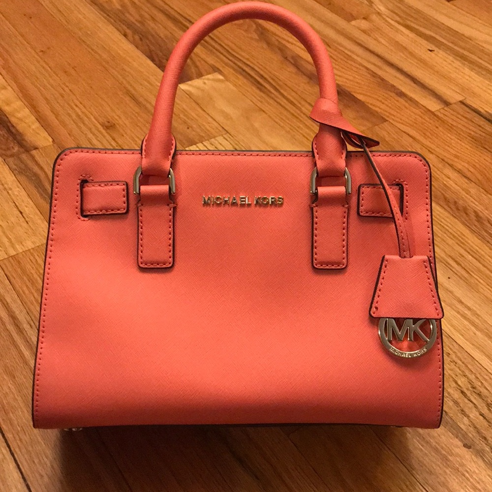 Pinkish/coral color Michael Kors Bag